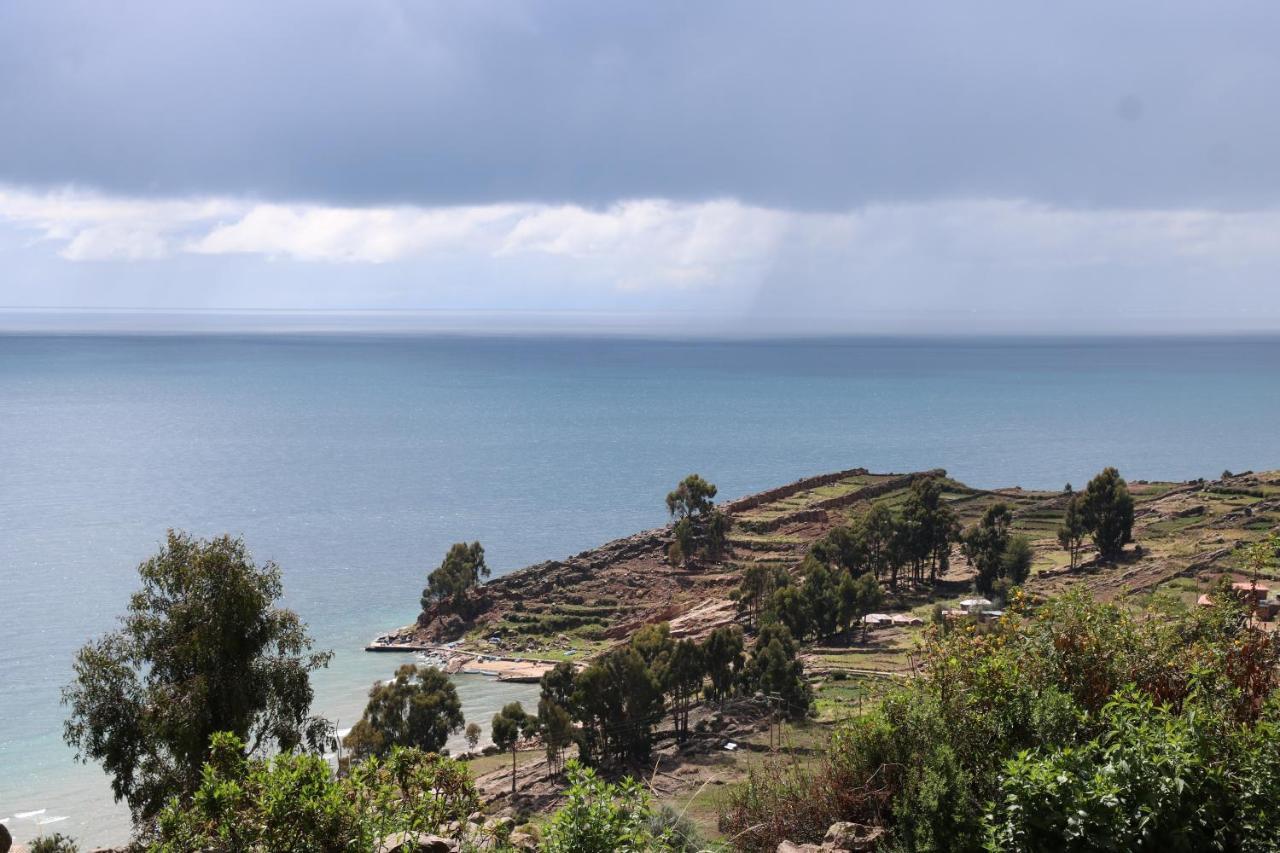 Inka Lake Taquile Lodge Huillanopampa Eksteriør billede