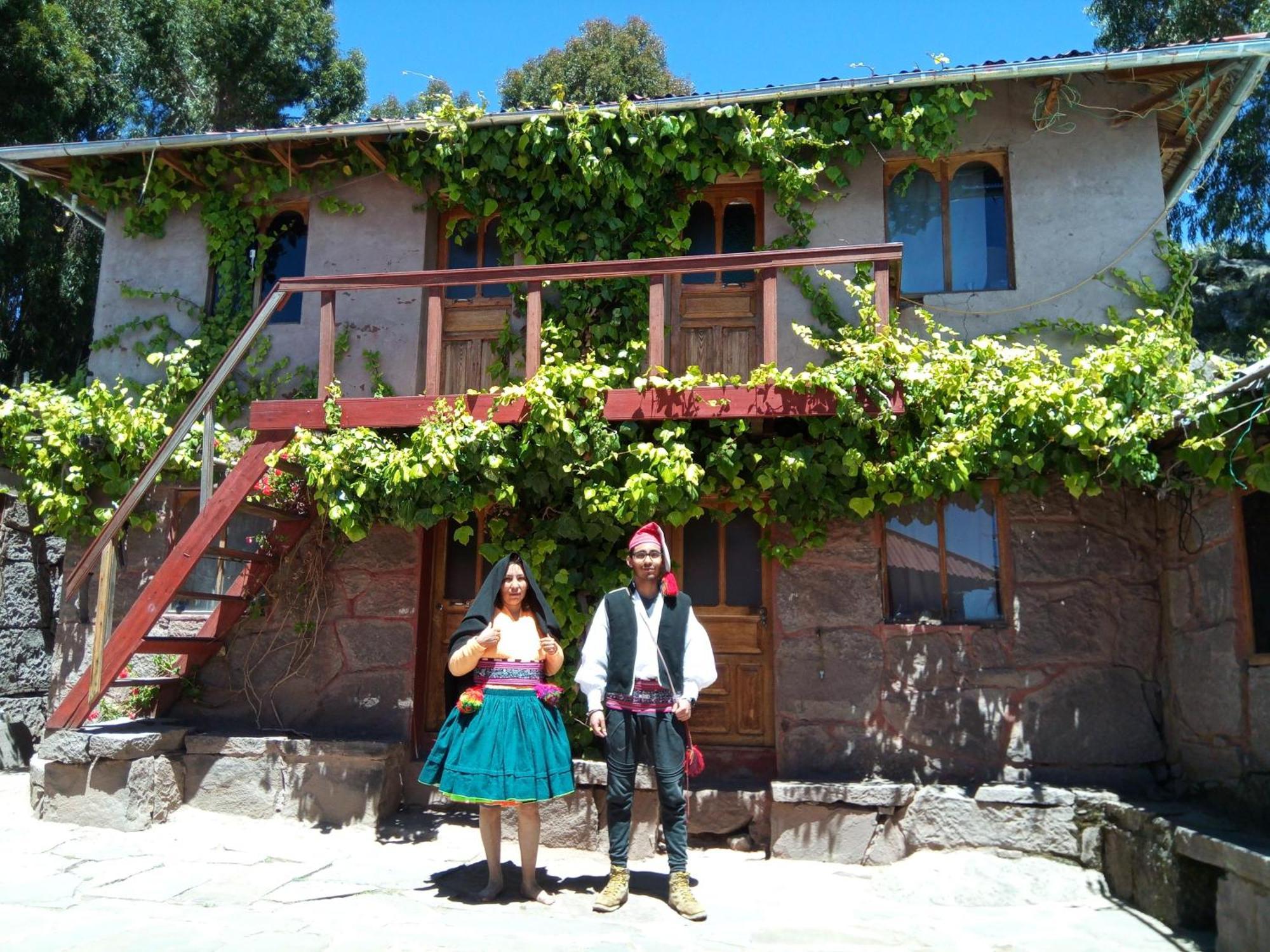 Inka Lake Taquile Lodge Huillanopampa Eksteriør billede